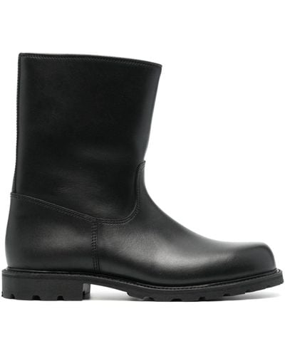 Rier City Leather Boots - Black