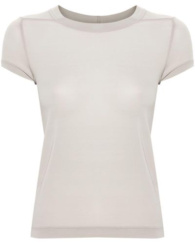 Rick Owens Seam-detail T-shirt - White