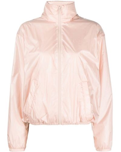 Fendi Bag-detail Windbreaker - Pink
