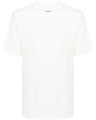 Jil Sander ロゴ Tシャツ - ホワイト