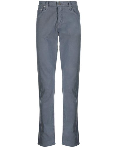 Citizens of Humanity Mid-rise Slim-fit Trousers - Blue