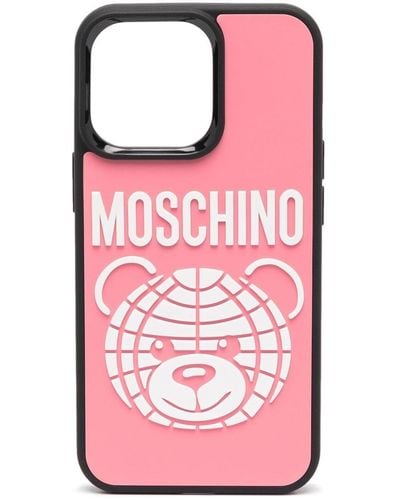 Moschino Iphone 13 Pro ケース - ピンク