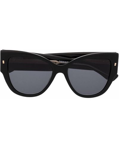 DSquared² Sonnenbrille mit Cat-Eye-Gestell - Schwarz