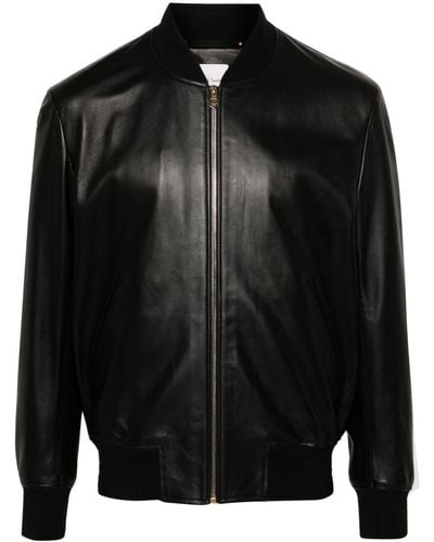 Paul Smith Bomber in pelle - Nero