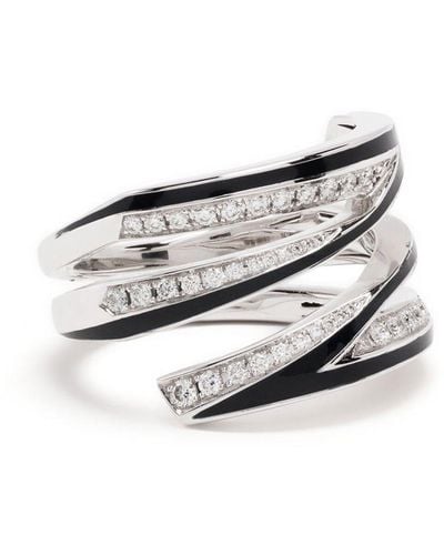 Stephen Webster 18kt White Gold Vertigo Infinity Diamond Ring