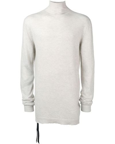Unravel Project Oversized Cashmere Jumper - Grey