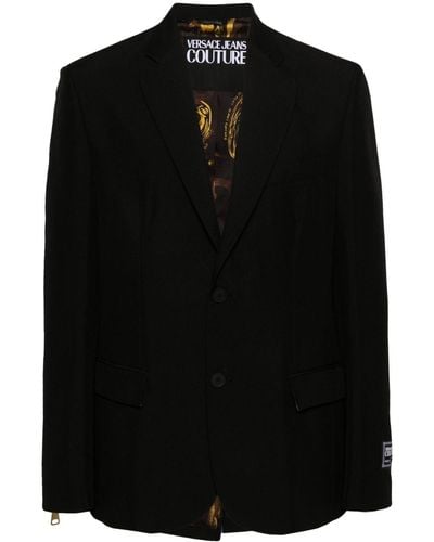 Versace Jeans Couture Single-breasted blazer - Schwarz