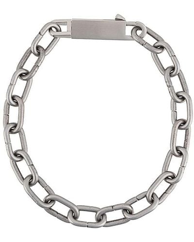 Rick Owens Tecuatl Chain Necklace - Metallic