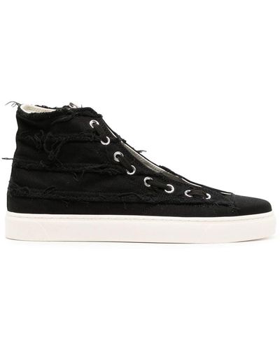 Undercoverism High-top Zippered Sneakers - Black