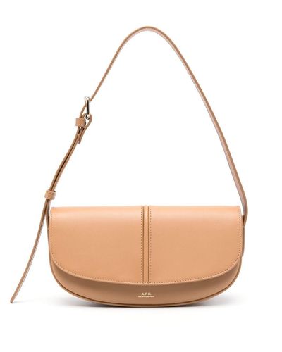 A.P.C. Betty Leather Shoulder Bag - Pink
