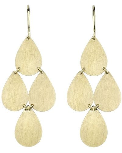 Irene Neuwirth 18kt Yellow Gold Four Drop Earrings