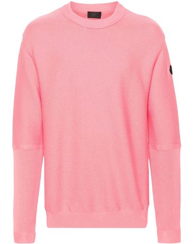 Moncler Pullover mit rundem Ausschnitt - Pink