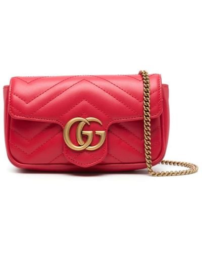 Gucci Shoulder Bags - Red