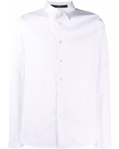 SAPIO Long-sleeved Cotton Shirt - White