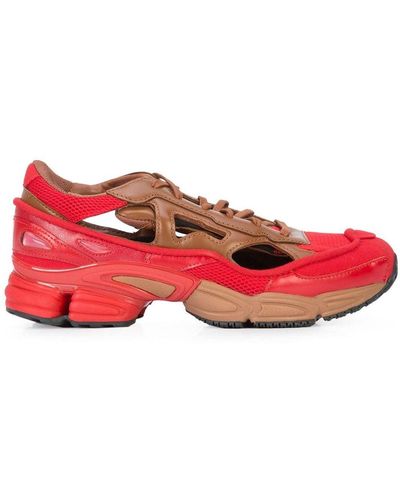 adidas X Raf Simons Replicant Ozweego Limited Sneakers - Red