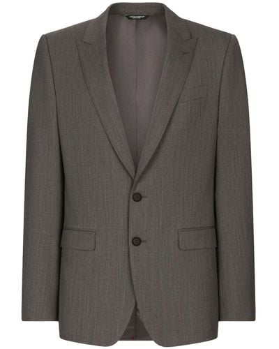 Dolce & Gabbana Single-breasted Suit - Grey