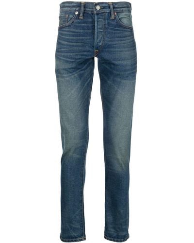 RRL Slim-fit Jeans - Blauw
