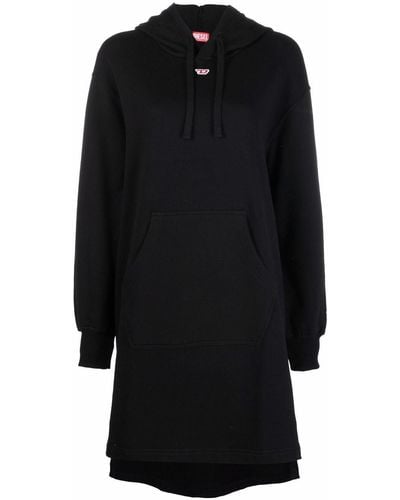 DIESEL ‘D-Ilse-D’ Hooded Dress, ' - Black