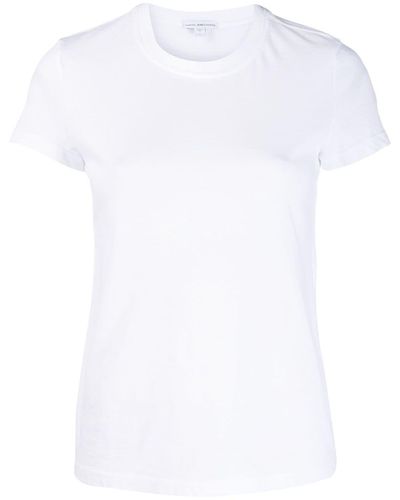 James Perse Klassiek T-shirt - Wit