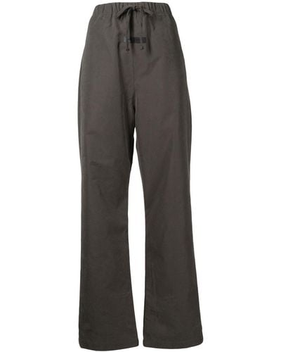 Fear Of God Drawstring-fastening Waistband Pants - Grey