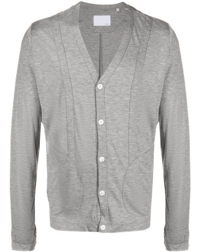 Private Stock The Constantine Mélange-effect Cardigan - Grey