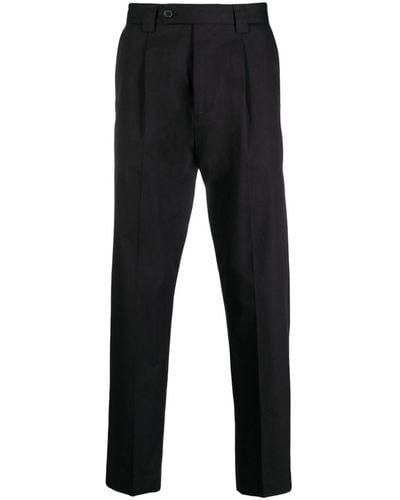 Paul Smith Slim-cut Stretch-cotton Chino Trousers - Black