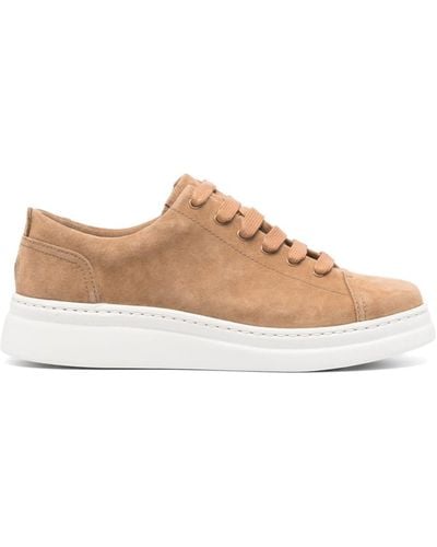 Camper Runner Up Suede Trainers - Brown