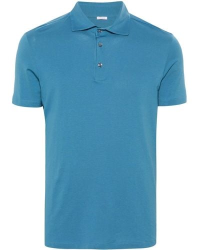 Malo Jersey Polo-shirt - Blue