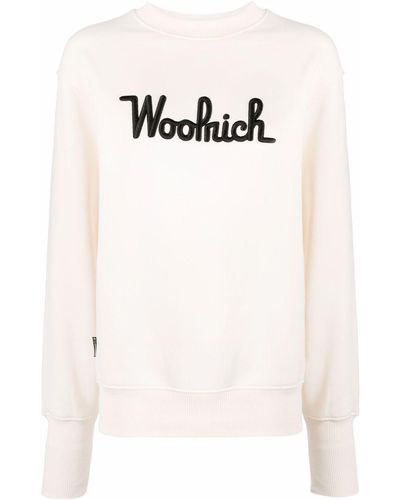 Woolrich Sweater Met Geborduurd Logo - Meerkleurig