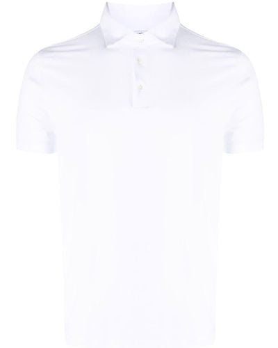 Malo Kurzärmeliges Poloshirt - Weiß