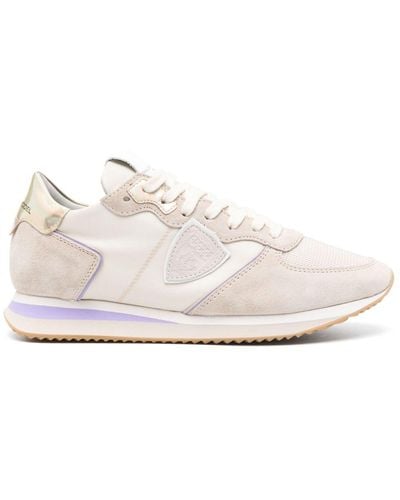 Philippe Model Tropez Lace-up Sneakers - White