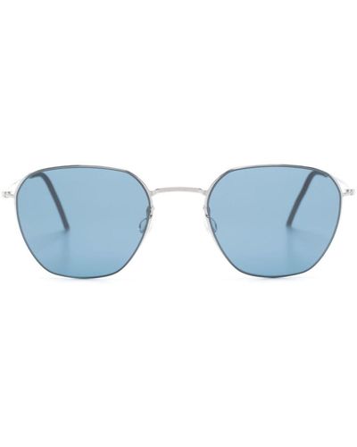 Lindberg Pilotenbrille mit getönten Gläsern - Blau