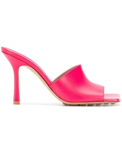 Bottega Veneta Stretch 90mm Sandals - Pink
