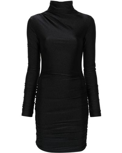 ANDAMANE Oleandra Jersey Mini Dress - Black