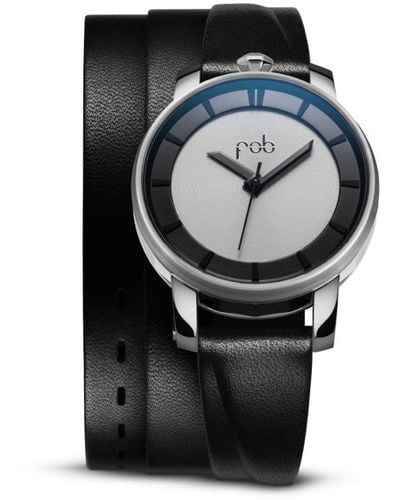FOB PARIS Reloj R360 de 36 mm - Negro