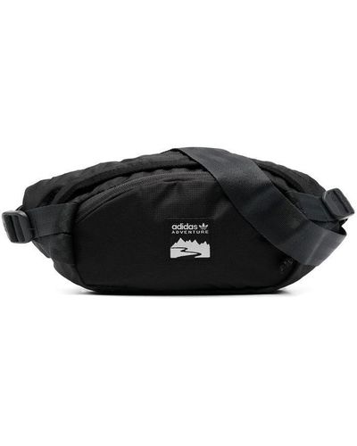 adidas Logo-patch Detail Belt Bag - Black