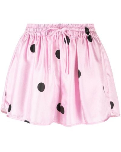 Cynthia Rowley Alice Polka-dot Shorts - Pink