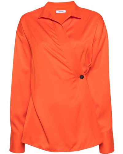 Ferragamo Shirts - Orange