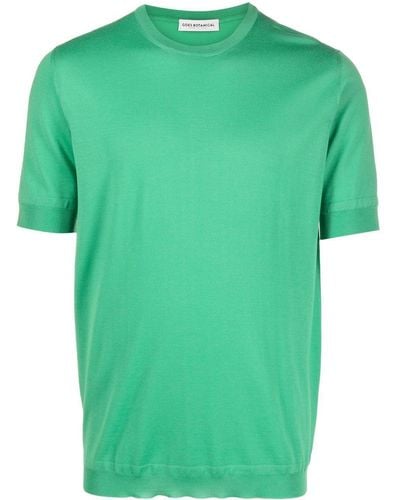 GOES BOTANICAL Merino-wool Knitted T-shirt - Green