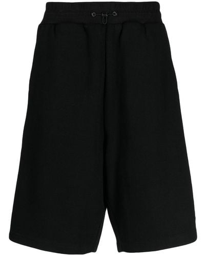 Izzue Pantalones cortos de deporte con cordones - Negro