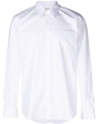 Dries Van Noten Button-up Cotton Shirt - White