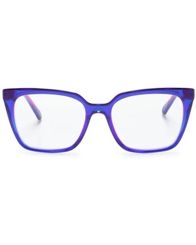 Etnia Barcelona Brille mit eckigem Gestell - Blau