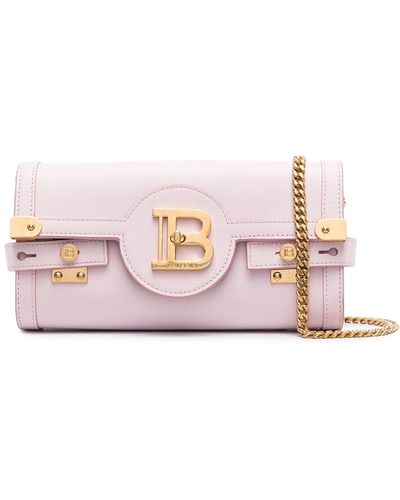 Balmain B-buzz 23 Clutch Bag - Pink