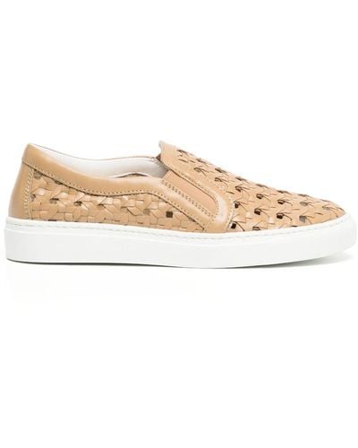 Madison Maison Perforated Low-top Sneakers - Natural