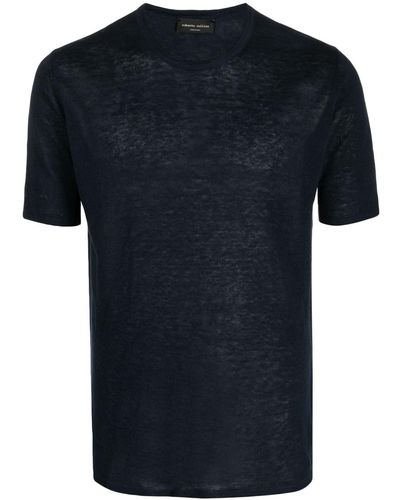 Roberto Collina Round-neck T-shirt - Black