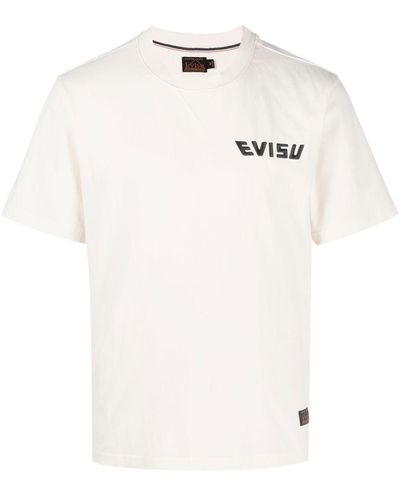 Evisu T-shirts And Polos Beige - Natural