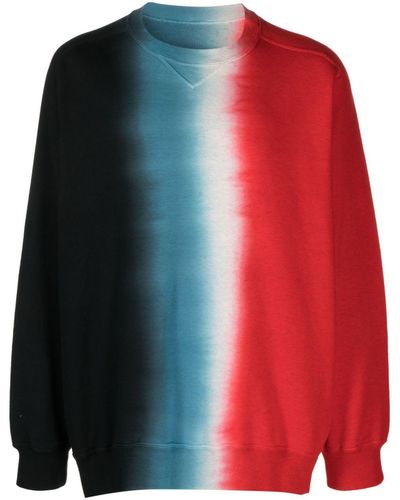 Sacai Sweater Met Tie-dye Print - Zwart