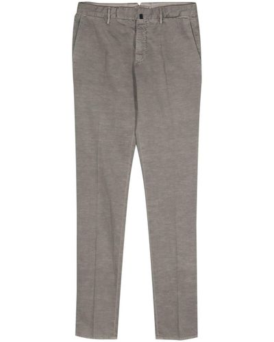 Incotex Tapered-leg Trousers - Grey