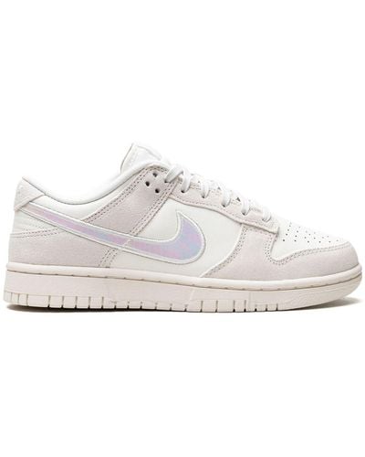Nike Dunk Low "ridescent Swoosh" Trainers - White