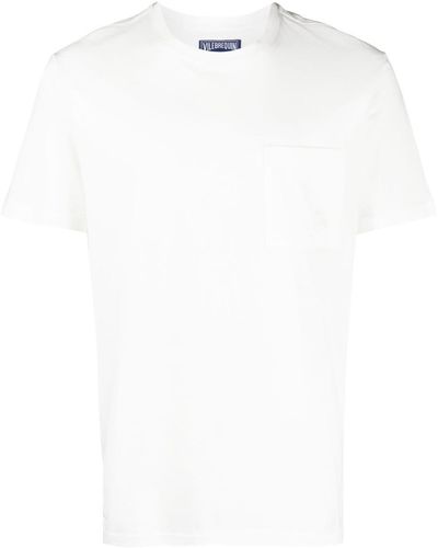 Vilebrequin T-Shirt mit Brusttasche - Weiß